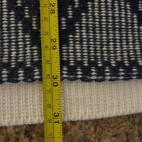 Womens Open Cardigan Sweater Size Large 3/4 Sleeve Western Cowgirl Fringe Boho - Picture 7 of 7